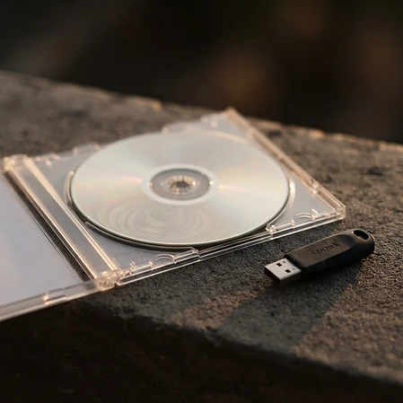 DVD veya Flash Bellek